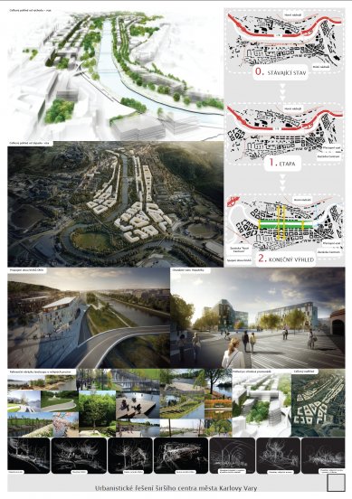 <h1>Results of the Competition in Karlovy Vary</h1> - 2nd prize - foto: Cigler Marani Architects, a. s.