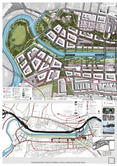 <h1>Results of the Competition in Karlovy Vary</h1> - 2nd price - foto: Cigler Marani Architects, a. s.