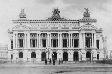 Otto Wagner: Moderní stavba divadel  - Charles Garnier: Pařížská opera (Opéra national de Paris), 1861-75