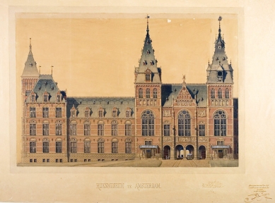 Hendrik P. Berlage: Vývoj moderního stavitelského umění v Nizozemí - Pierre Cuypers: Rijksmuseum Amsterdam (1876–1885) 