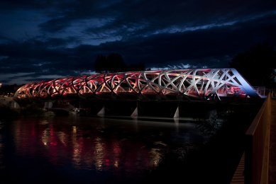 Letošní European Steel Design Awards uděleny - Most Hans Wilsdorf, Ženeva, Švýcarsko