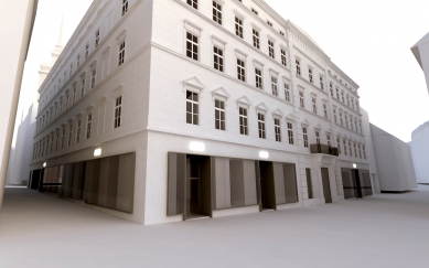 Historický palác Chlumeckých v centru Brna dostává novou tvář