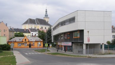 Finalists of the Rudolf Eitelberger Award 2013 for successful realization in the fields of architecture, urbanism, and heritage preservation in Olomouc and the Olomouc Region - Vít Janků (ARCHECO): Multipurpose building Valová in Zábřeh, Valová 2357/8