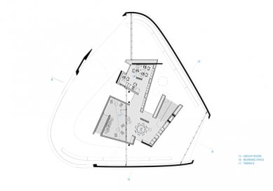 Maggie Center in Aberdeen by Snøhetta - Floor plan - foto: Snøhetta AS