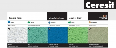 Nová paleta intenzivních fasádních barev Ceresit Intense