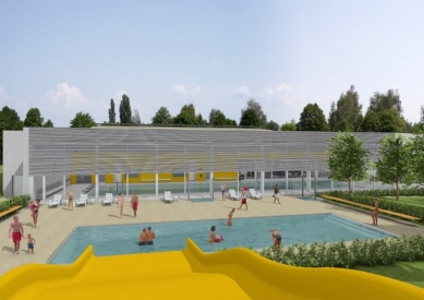 Nová Paka chce v dubnu začít se stavbou krytého bazénu - foto: Atelier ADIP, Hradec Králové