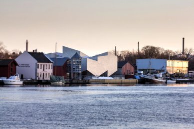 Námořní muzeum v Porsgrunn od COBE architects - foto: Rasmus Hjortshøj