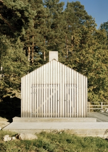 Sauna v okolí Stockholmu od General Architecture - foto: Mikael Olsson 
