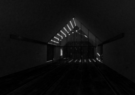 Ještěd in the Cage 11 - nomination - Martin Holba (2nd year) - Back to the forest, facing the hall