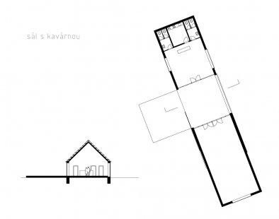 Ještěd in the Cage 11 - nomination - Martin Holba (2nd year) - Back to the forest, facing the hall