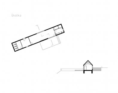Ještěd in the Cage 11 - nomination - Martin Holba (2nd year) - Back to the forest, facing the hall