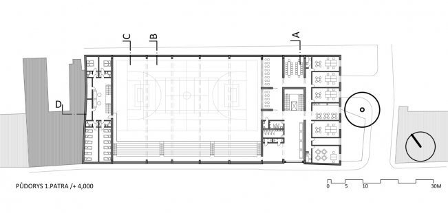 Ještěd in the Cage 11 - nomination - Jiří Gulbis (1st year master's) - Sports Hall Roudnice nad Labem
