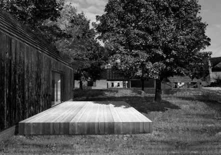 Ještěd in the Cage 11 - nomination - Martin Holba (2nd year) - Back to the forest, facing the hall