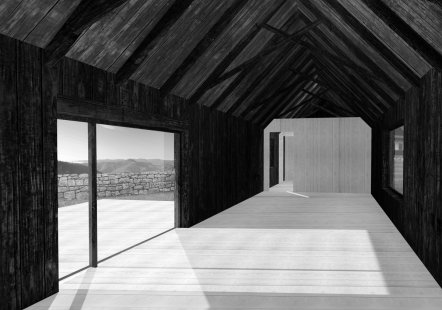 Ještěd in the Cage 11 - nomination - Martin Holba (2nd year) - Back to the forest, facing the hall