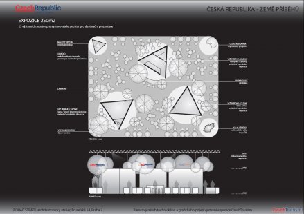 New exhibitions of the CzechTourism agency - competition results - foto: 1. cena: Roháč Stratil s.r.o.