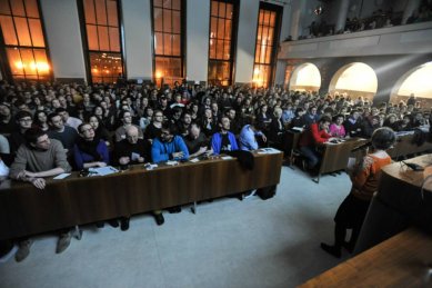 To the Prague lecture of Christian Kerez - foto: Foto pro o.s. Kruh, René Volfík