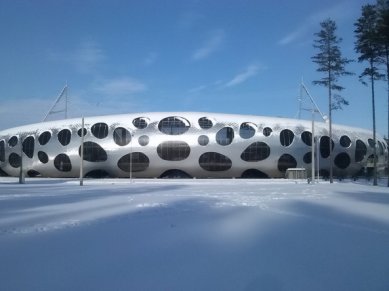 Completion of the football stadium in Belarus by OFIS architects - foto: OFIS architekti