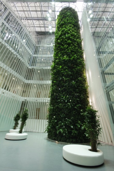 Vertical gardens - <company>KKCG</company> Headquarters