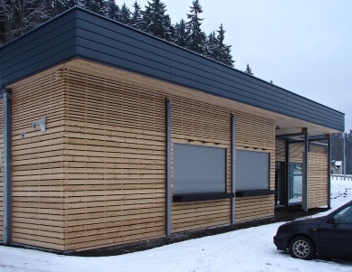 Nový Ski servis v obci Pstruží postavila ve velmi krátké době firma RD Rýmařov
