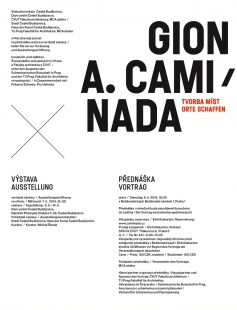 Gion A. Caminada: Tvorba míst - pozvánka na přednášku