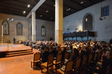 K přednášce Giona Caminady v Betlémské kapli - foto: Petr Šmídek, 2014