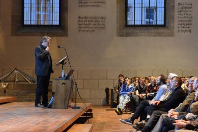 To the lecture of Giona Caminada in the Bethlehem Chapel - foto: Petr Šmídek, 2014