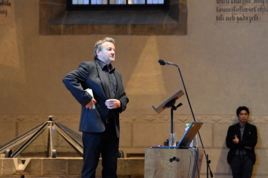 To the lecture of Giona Caminada in the Bethlehem Chapel - foto: Petr Šmídek, 2014