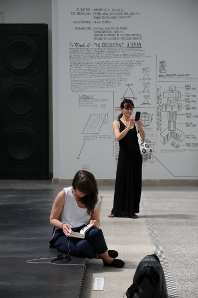 Opening of the exhibition 2x100 million m² at La Biennale di Venezia 2014