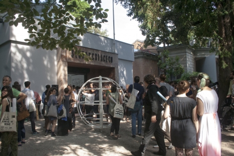 Opening of the exhibition 2x100 million m² at La Biennale di Venezia 2014