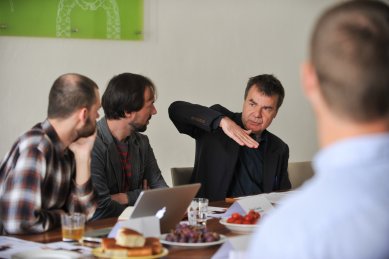 Postřehy z pracovní skupiny s Güntherem Vogtem a Ákosem Moravánszkym - foto: Foto pro o.s. Kruh, René Volfík