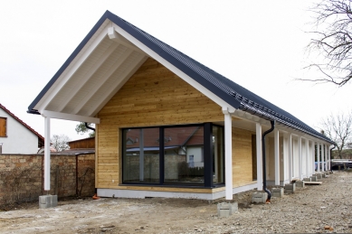 The wooden construction VESPER HOMES in Žatčany wouldn't even "get started" without fermacell