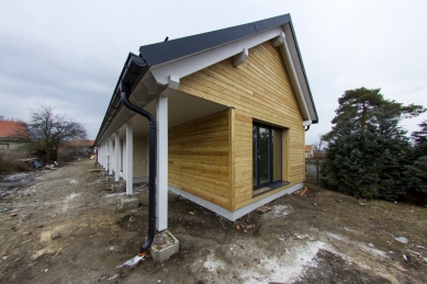 The wooden construction VESPER HOMES in Žatčany wouldn't even "get started" without fermacell