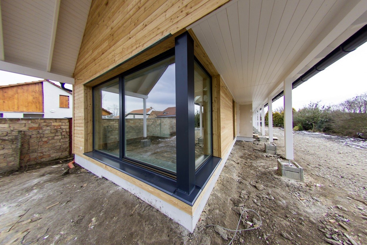 archiweb.cz Dřevostavba VESPER HOMES v Žatčanech by si bez fermacellu