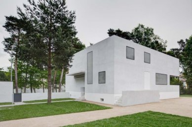 Znovuvybudování mistrovských domu pro učitele Bauhausu v Desavě - foto: Stiftung Bauhaus Dessau / Christoph Rokitta, Berlin