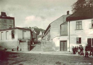 Ještěd f kleci 12 - nominace - Klára Paterová - Historický pohled do uličky U Svaté Anny, rok 1906 - foto: Klára Paterová, 4.ročník