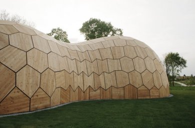 Výstavní pavilon Zemské zahradní přehlídky ve Švábském Gmundu - foto: ICD/ITKE