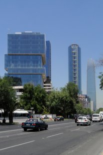 Výlet Santiago de Chile - Věž Alto El Golf, Handel architects, UNO arquitectos, 2014 - foto: Ondřej Bartůšek