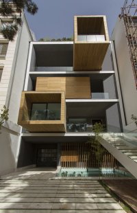 V Teheránu vybudovali dům s pokoji, které se točí za sluncem - Nextoffice – Alireza Taghaboni, Sharifi-ha House, Teherán