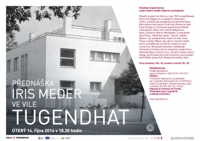 Iris Meder: Viennese Modernism and Its Relation to Czech Modern Architecture - Invitation