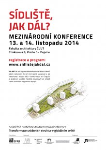 Sídliště, jak dál? - mezinárodní konference