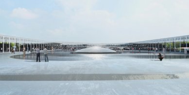 Projekt čínského národního muzea v Pekingu od Jeana Nouvela - foto: Ateliers Jean Nouvel & BIAD