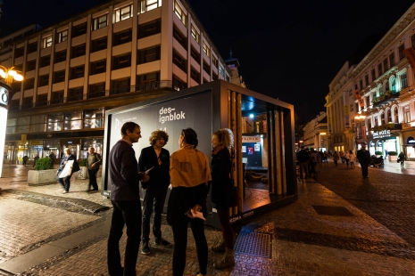 Containers revive public space in Prague at Designblok