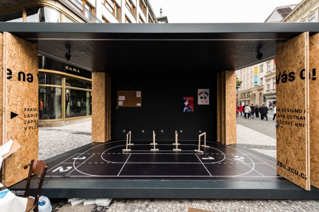 Containers revive public space in Prague at Designblok