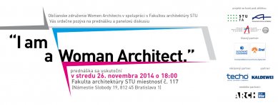 I am a Women Architect - pozvánka na panelovou diskuzi