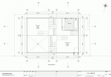 Dům S v Japonsku od Yuusuke Karasawy - Půdorys přízemí - foto: Yuusuke Karasawa Architects