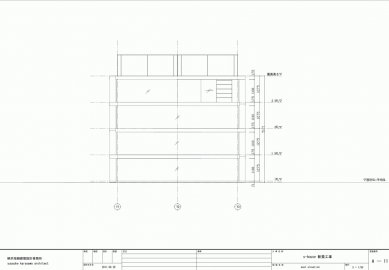 Dům S v Japonsku od Yuusuke Karasawy - Východní pohled - foto: Yuusuke Karasawa Architects