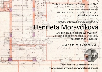 Tištěná architektura: Henrieta Moravčíková