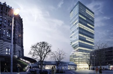 MVRDV vyhráli soutěž na vídeňskou Turm mit Teille