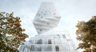 MVRDV won the competition for Vienna's Turm mit Teille