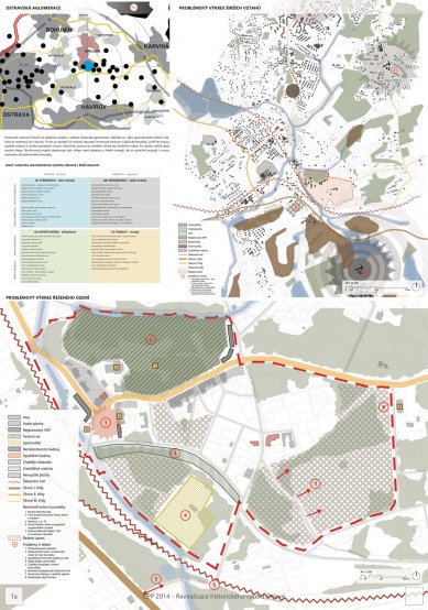 Revitalization of the Historical Center of Orlová - Competition Results - 3. price - proposal no. 4